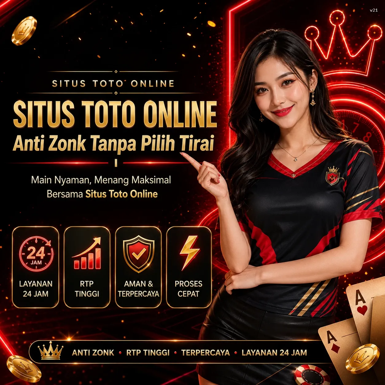 Keberagaman Permainan di v21 untuk Para Gamer